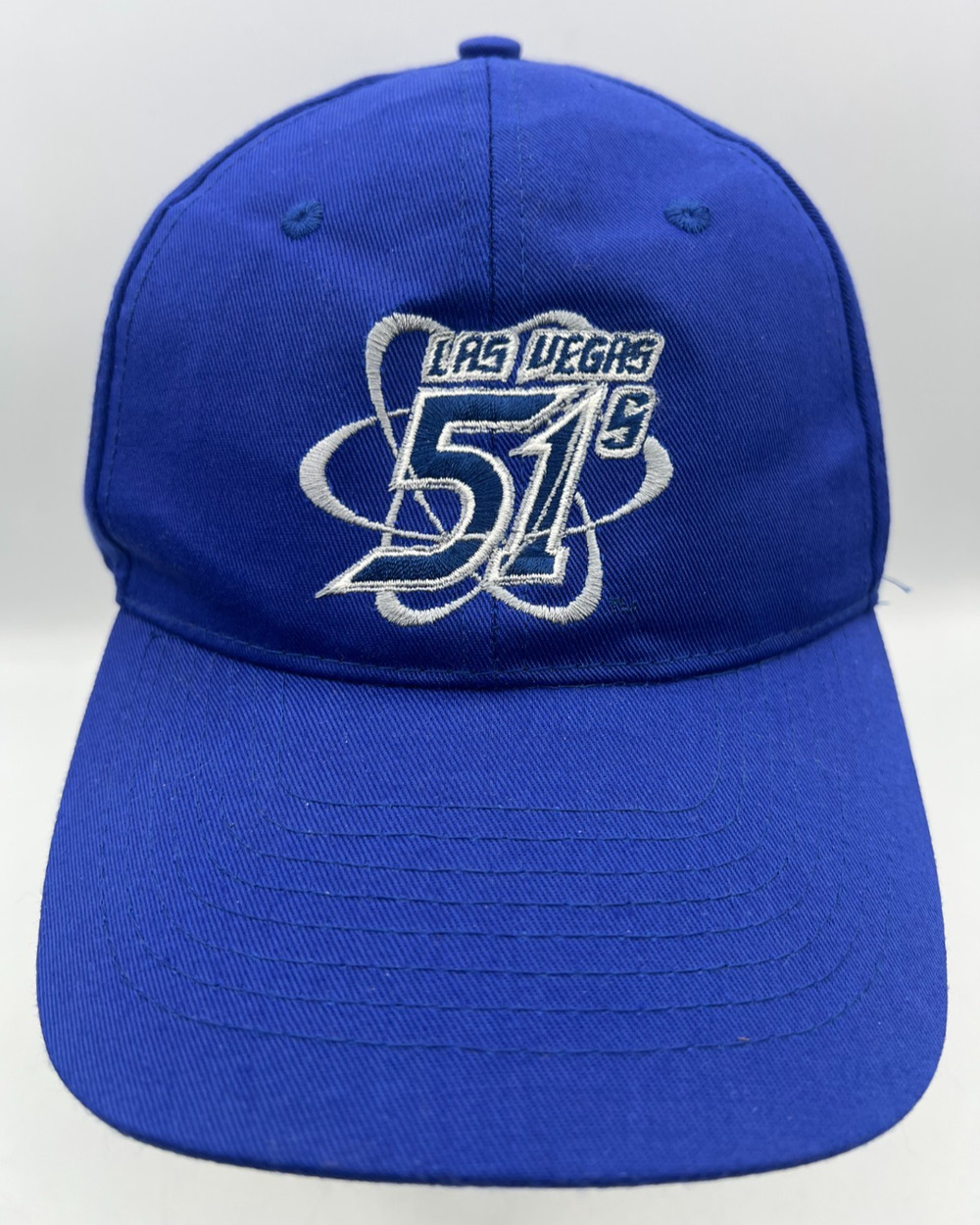 Las Vegas 51s Hat Blue Baseball Cap HitWear MiLB Minor League Adjustable Strap